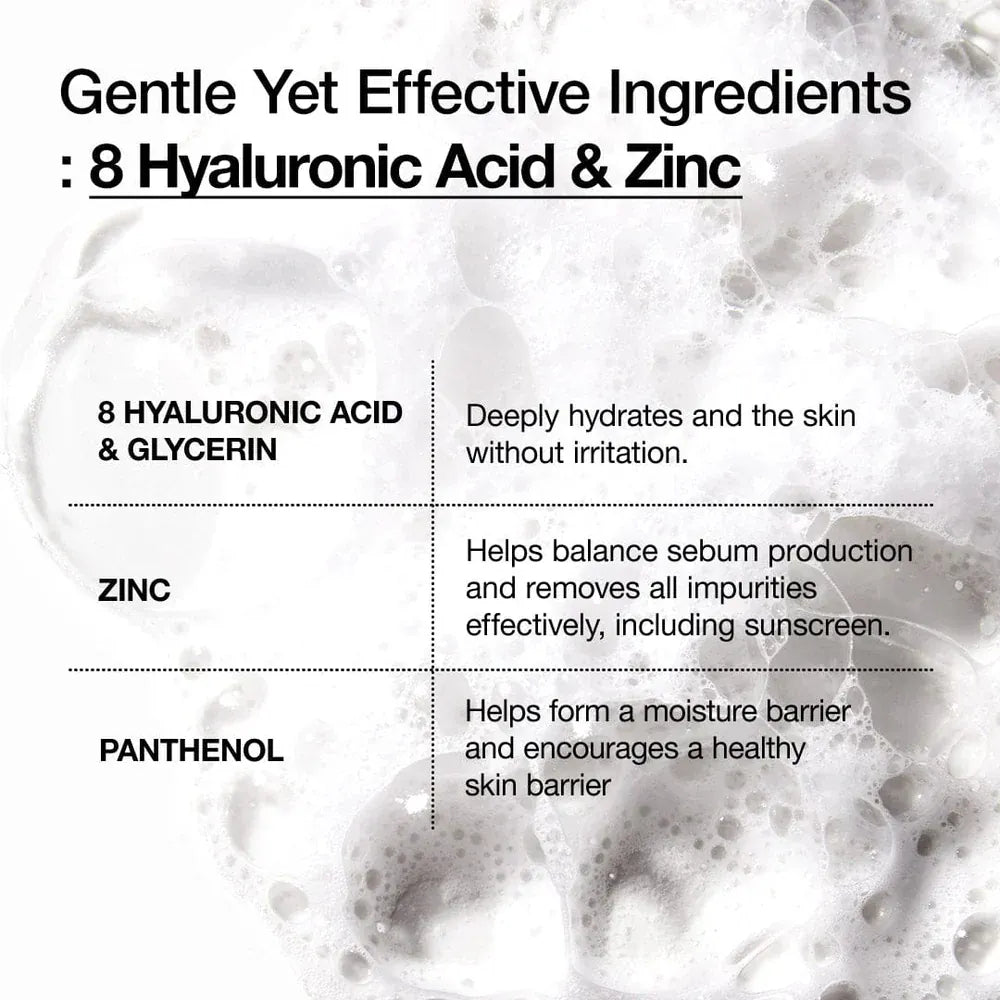 Anua Anua 8 Hyaluronic Acid Hydrating Gentle Foaming Cleanser 150ml
