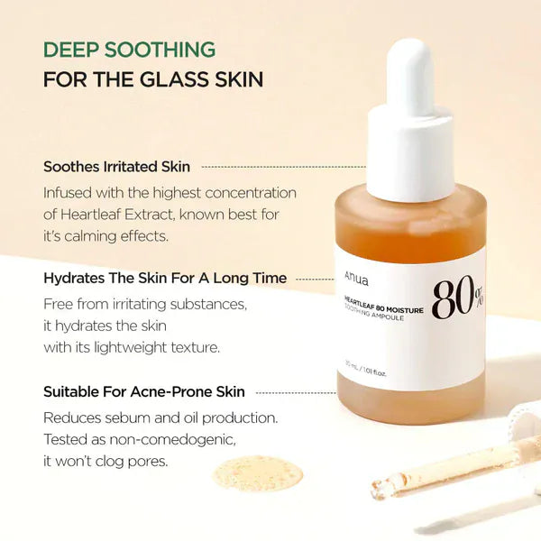 Anua Anua Heartleaf 80% Ampoule 30ml