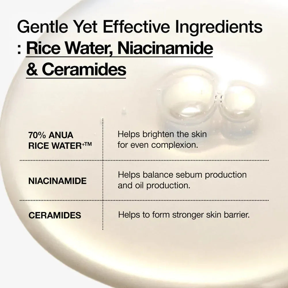 Anua Anua Rice 70 Glow Milky Toner 250ml