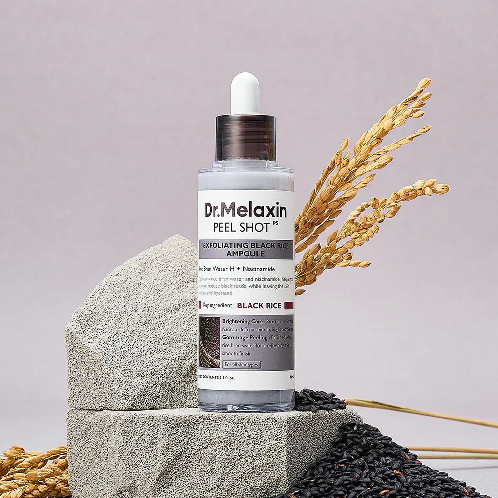 Dr. Melaxin [Dr.Melaxin] Peel Shot Exfoliating Black Rice Ampoule 80ml