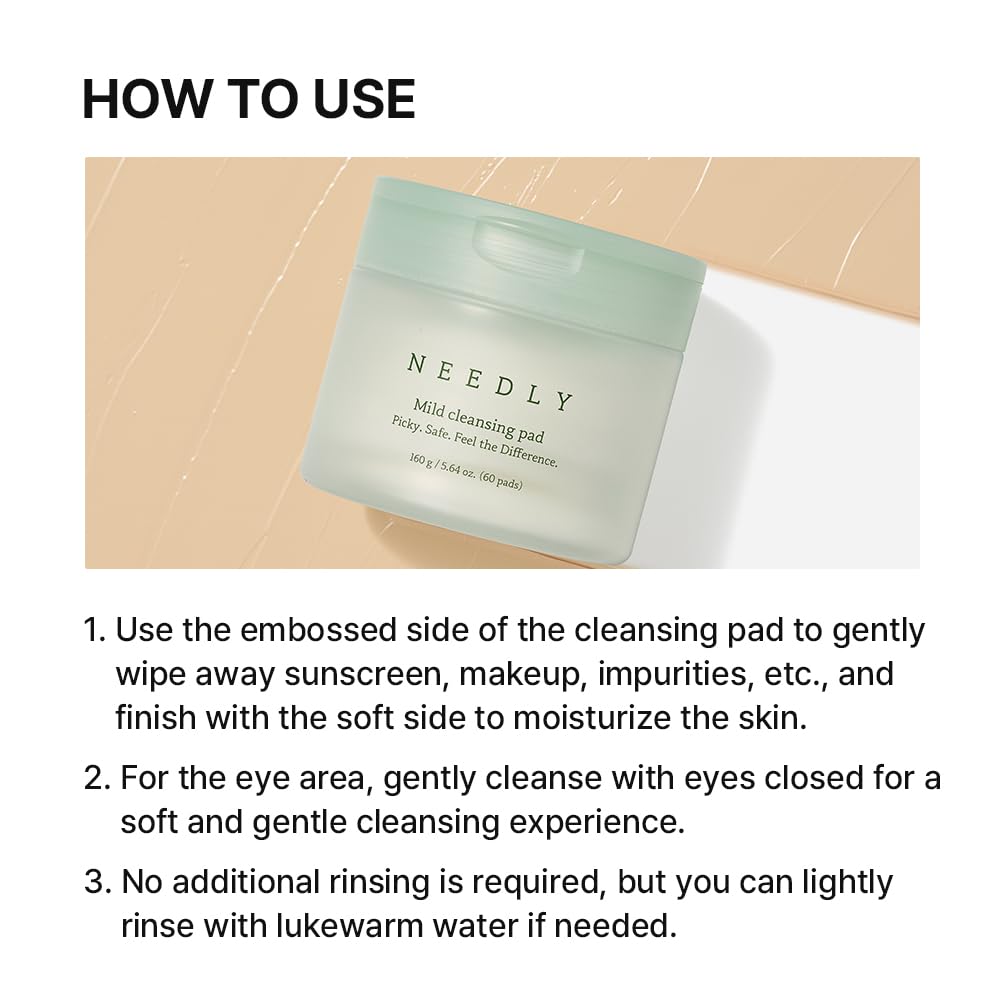 Needly [Needly] Mild Cleansing Pad 160g (60 pads)
