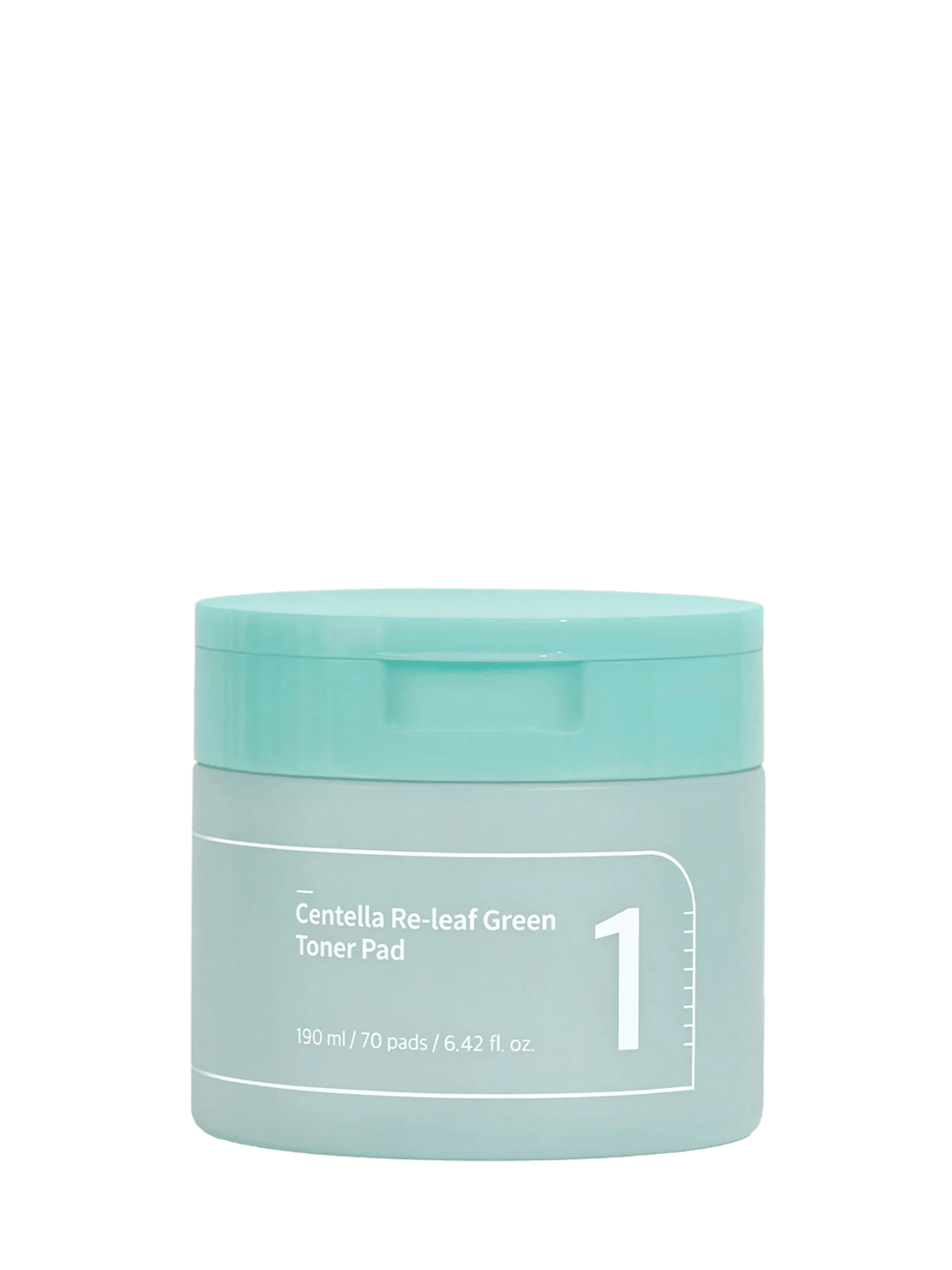 Numbuzin Numbuzin No.1 Centella Re-leaf Green Toner Pad 190ml (70pads)