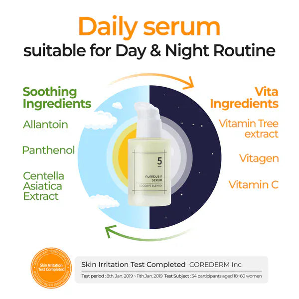 Numbuzin [numbuzin] No.5 Goodbye Blemish Serum 50ml