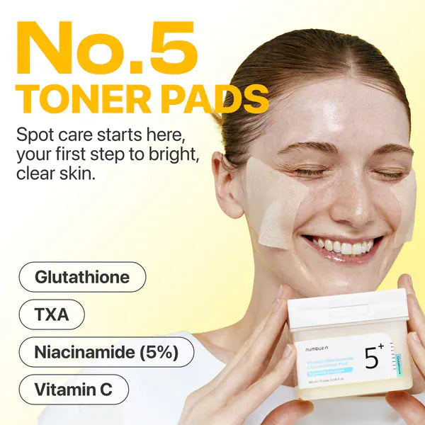 Numbuzin [numbuzin] No.5 Vitamin-Niacinamide Concentrated Pad 180ml(70Pads)