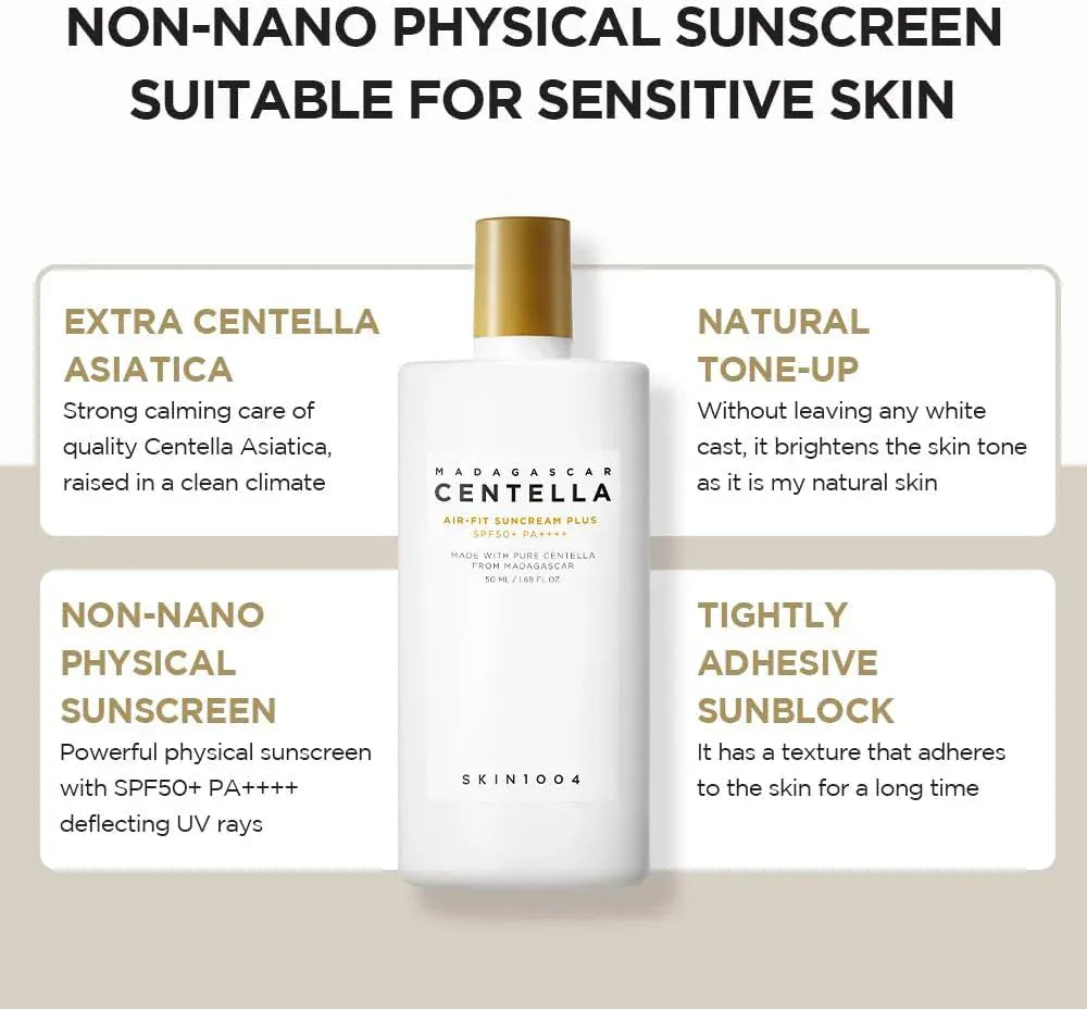 SKIN1004 [SKIN1004] Madagascar Centella Air-Fit Suncream Plus 50ml