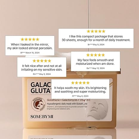 SOME BY MI [SOME BY MI] Galactomyces Glutathione  Daily Mask 30ea(350ml)