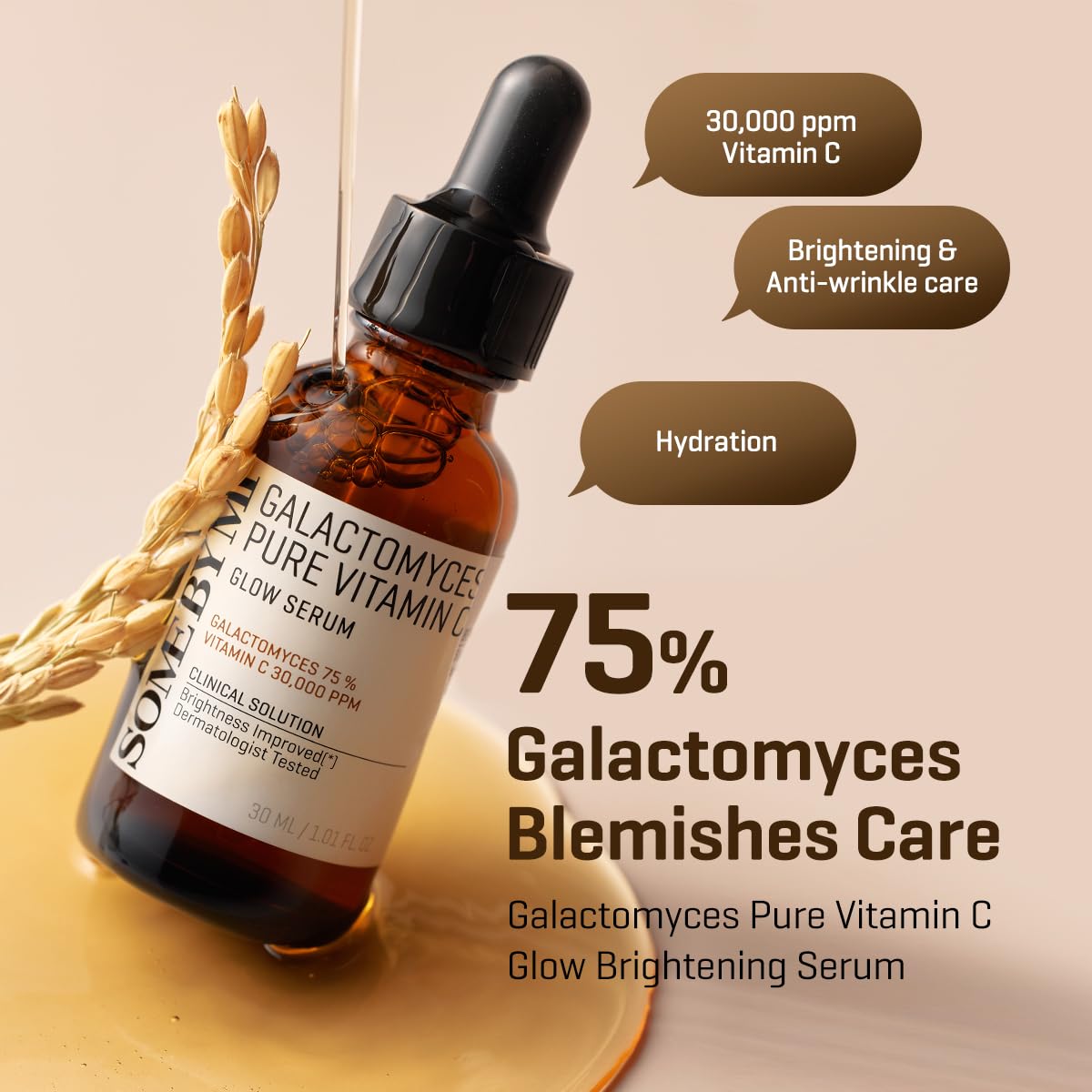 SOME BY MI [SOME BY MI] Galactomyces Pure Vitamin C Glow Serum 30ml