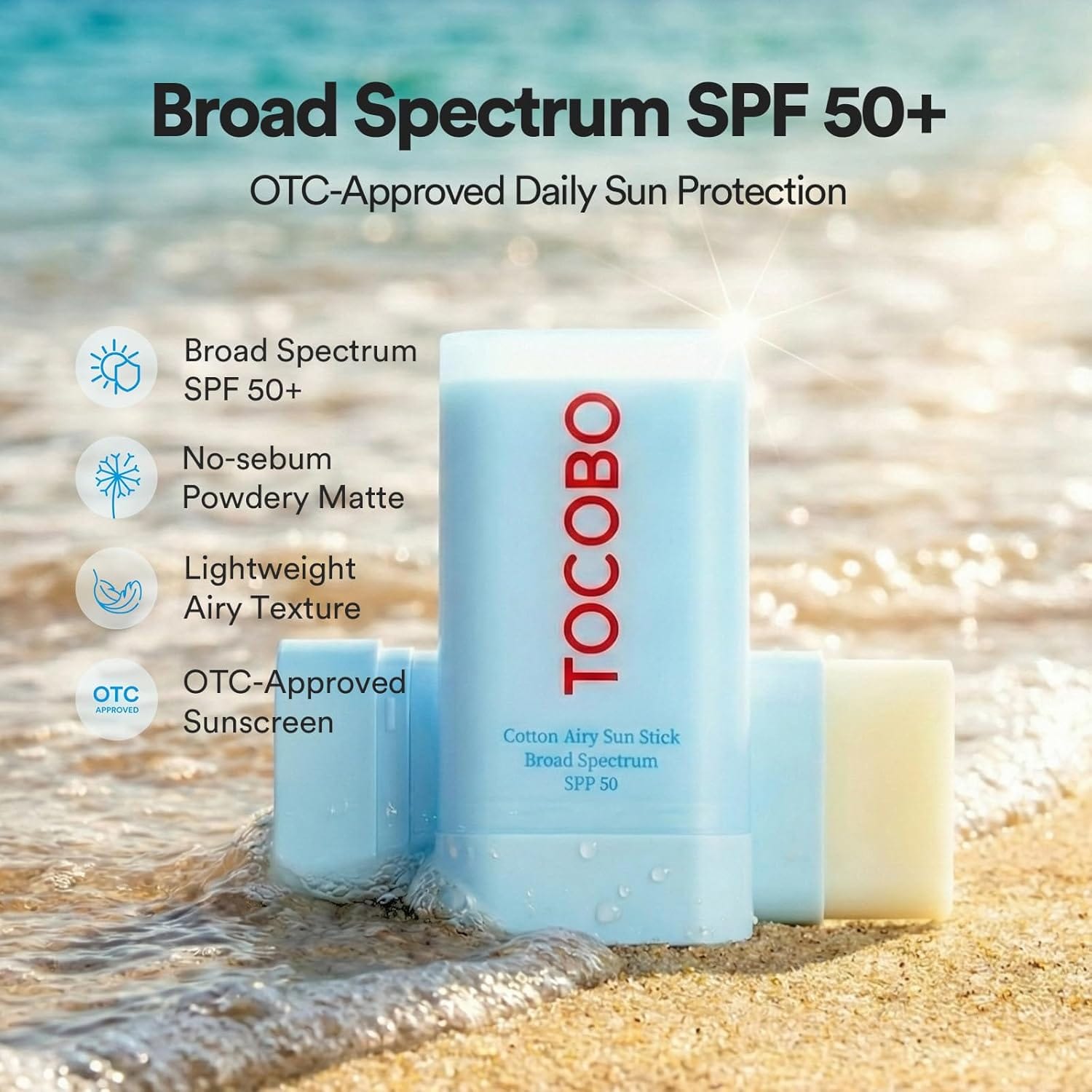 TOCOBO [TOCOBO] Cotton Soft Sun Stick 19g